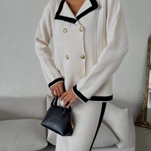 3385- (Black, Ecru)