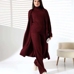 3820 - Knitted Three-Piece Set