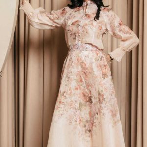 1438 - Maxi Floral Dress