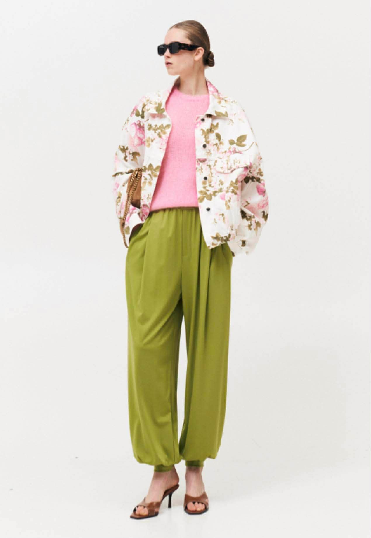 0349 - Lumina Floral Print Jacket - Image 3