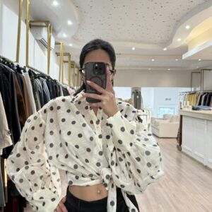 9069 - Polka Dot Blouse