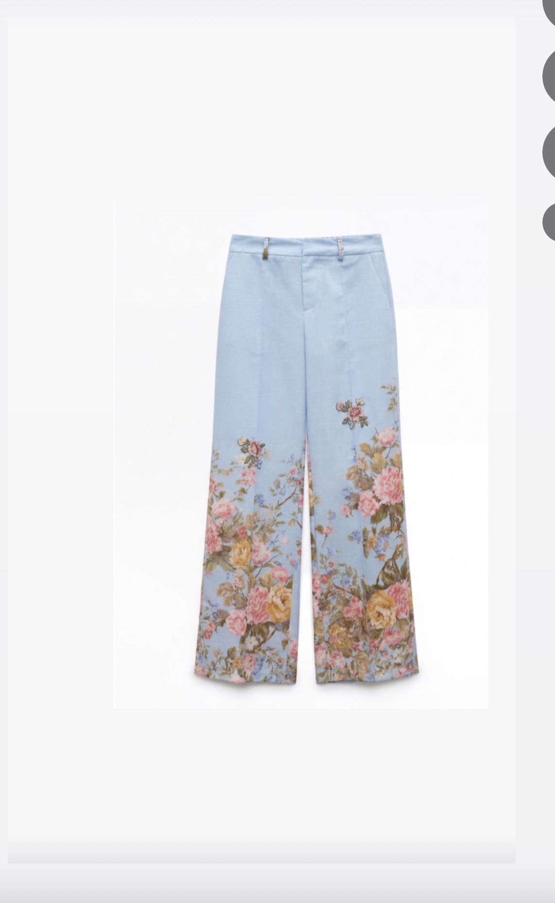 0391 - Lumina Floral Print pant