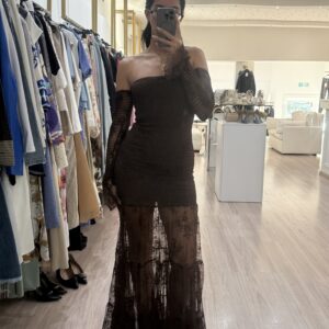 0622 - Lumina brown dress