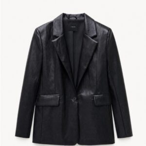 0638 - Lumina black blazer